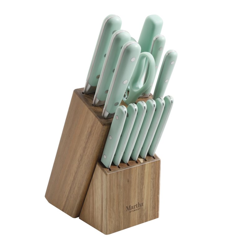 martha stewart knife block